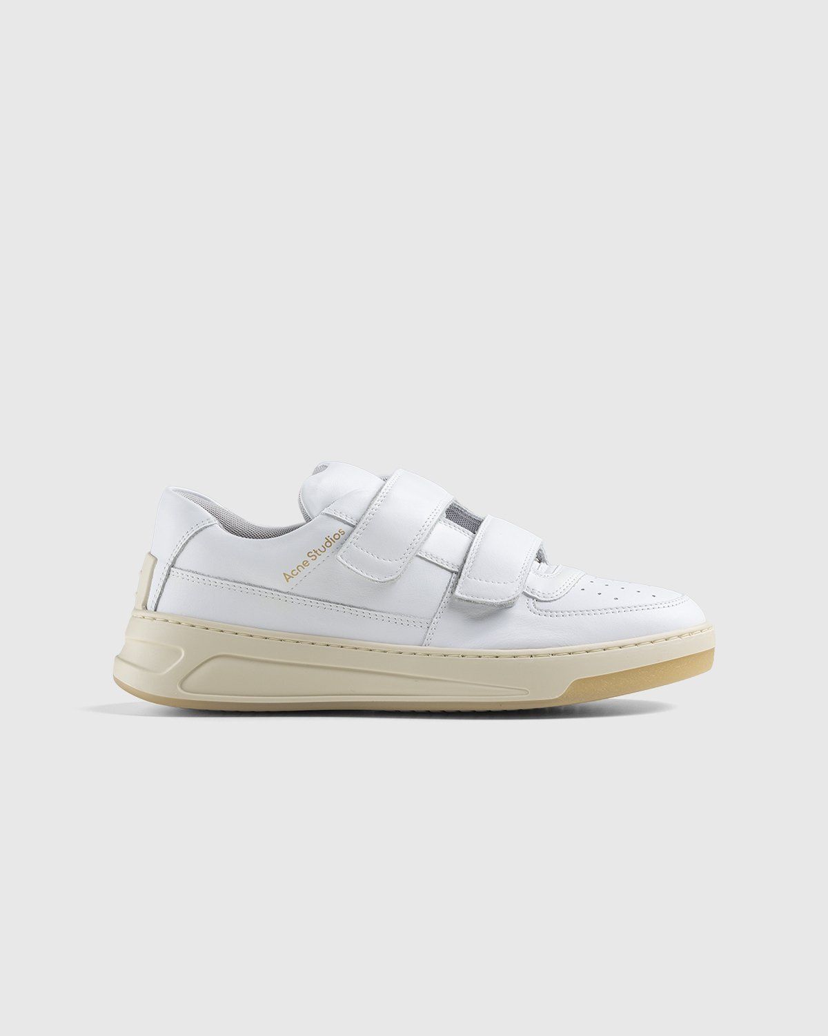 Acne Studios – Perey Velcro Strap Sneakers White - Image 1