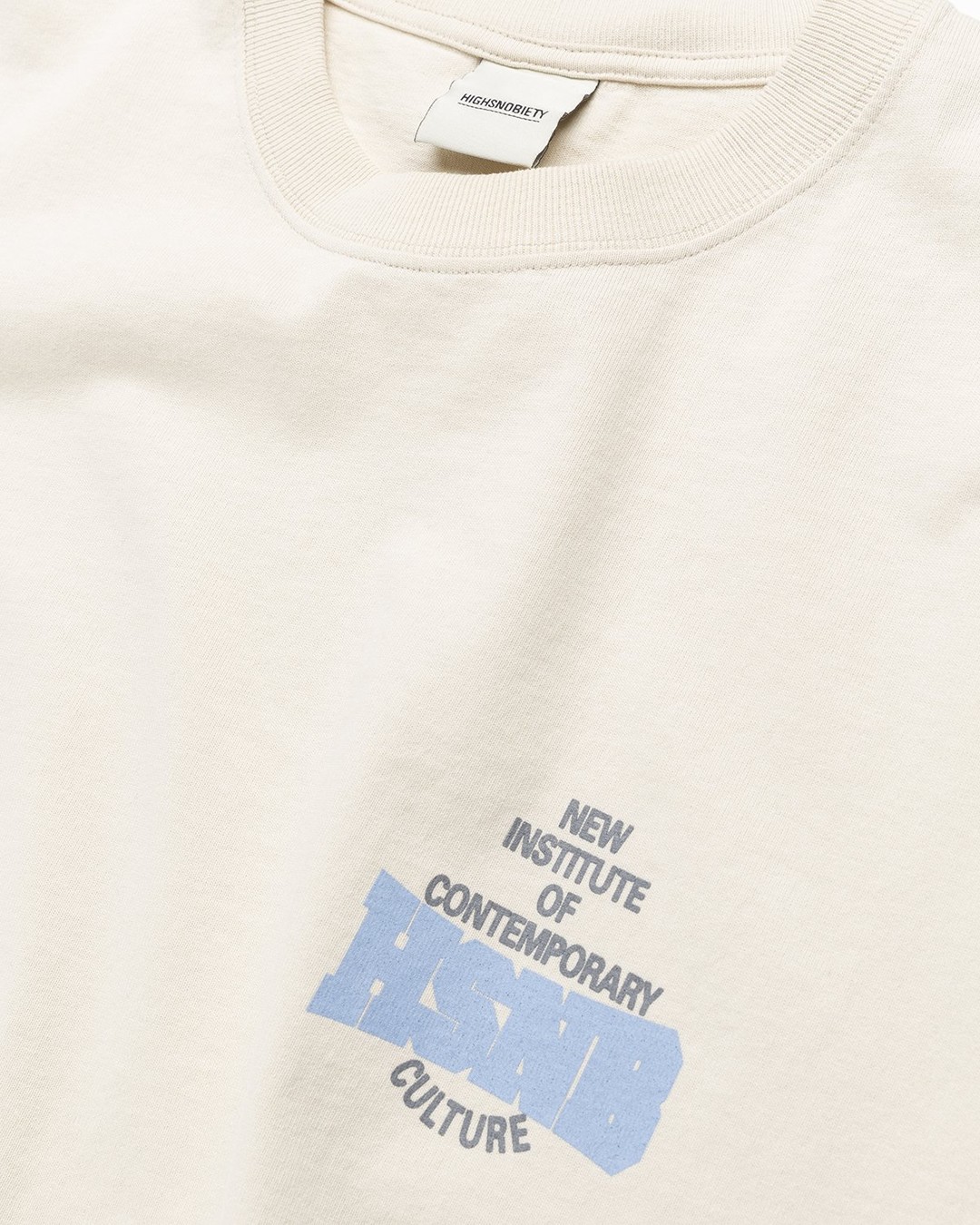 Highsnobiety – Werkstatt T-Shirt Eggshell - Tops - Beige - Image 3