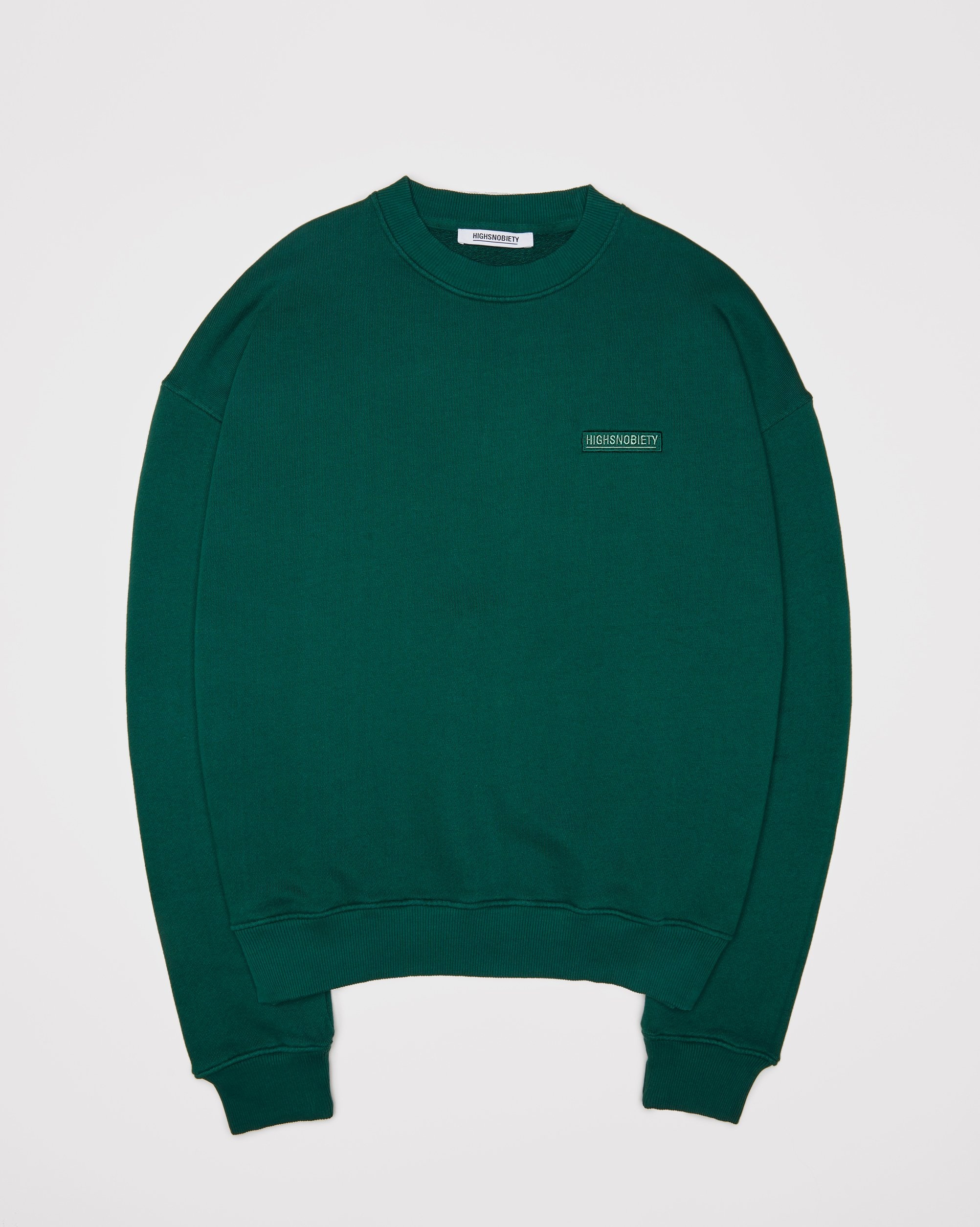 Highsnobiety – Staples Sweatshirt Green - Sweats - Green - Image 1