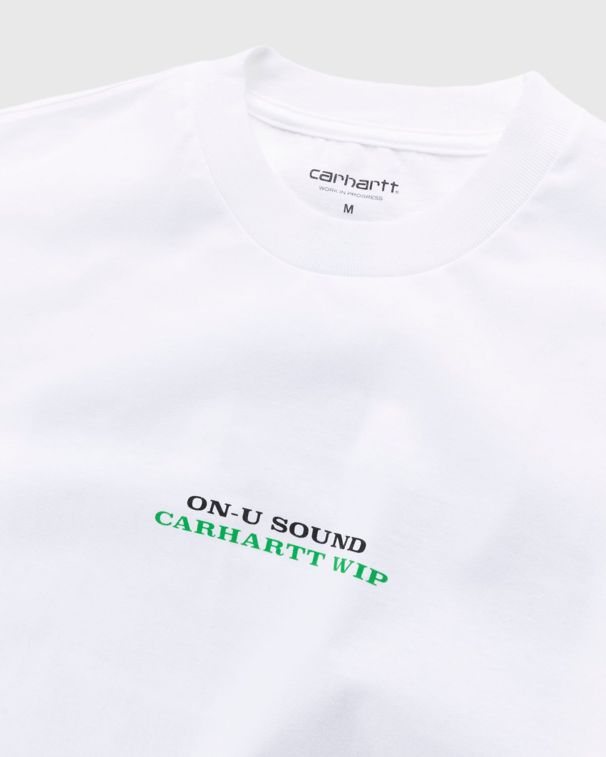 Carhartt WIP – On-U Sound T-Shirt White - Tops - White - Image 4