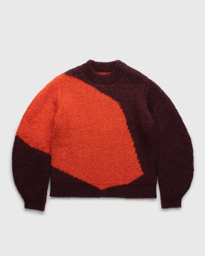 Jil Sander – Sweater Knitted Open Red