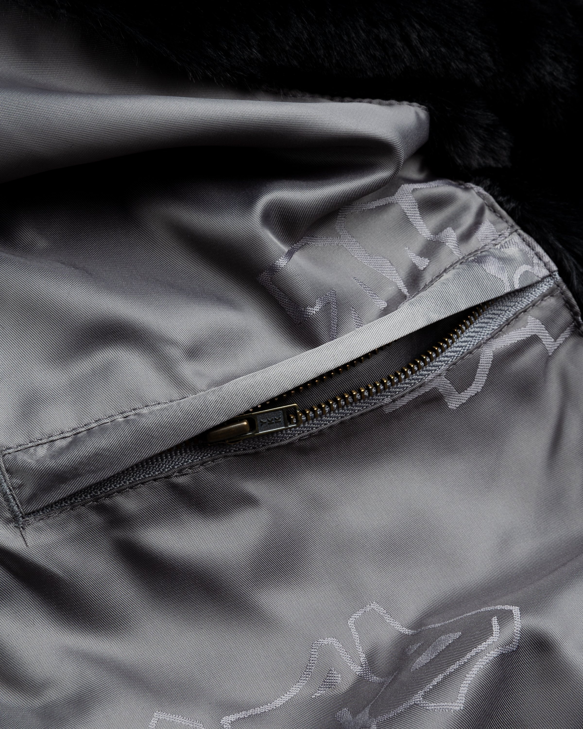 Patta – Faux Fur Coach Jacket Black - Outerwear - Black - Image 5