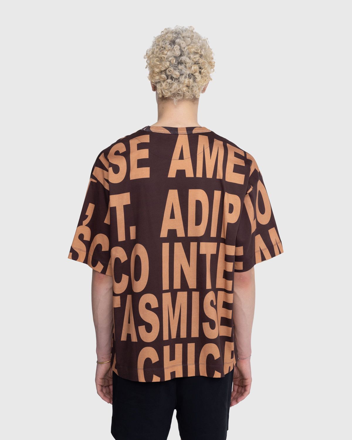 Dries van Noten – Hein T-Shirt Auber - T-shirts - Red - Image 3