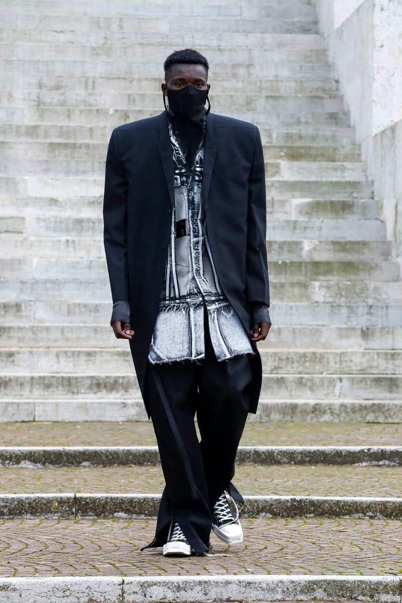 Rick Owens show, Runway, Fall Winter 2021, Paris Fashion Week