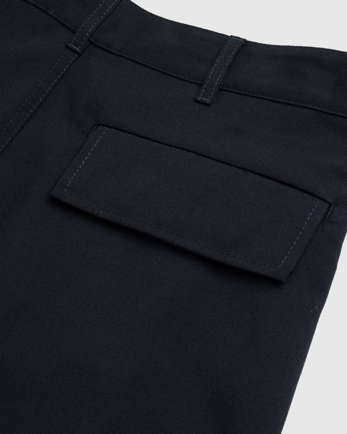 Marni – Cargo Pocket Wool Trousers Black - Pants - Black - Image 4