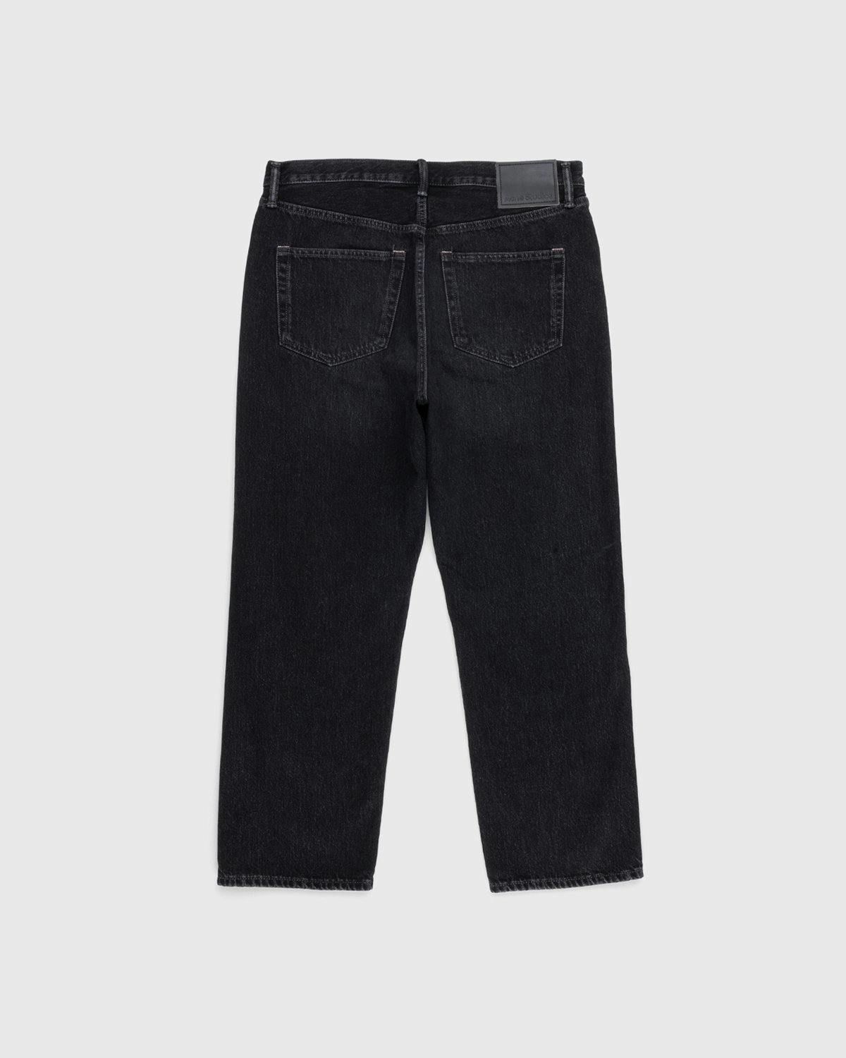 Acne Studios Black Relaxed-Fit Jeans