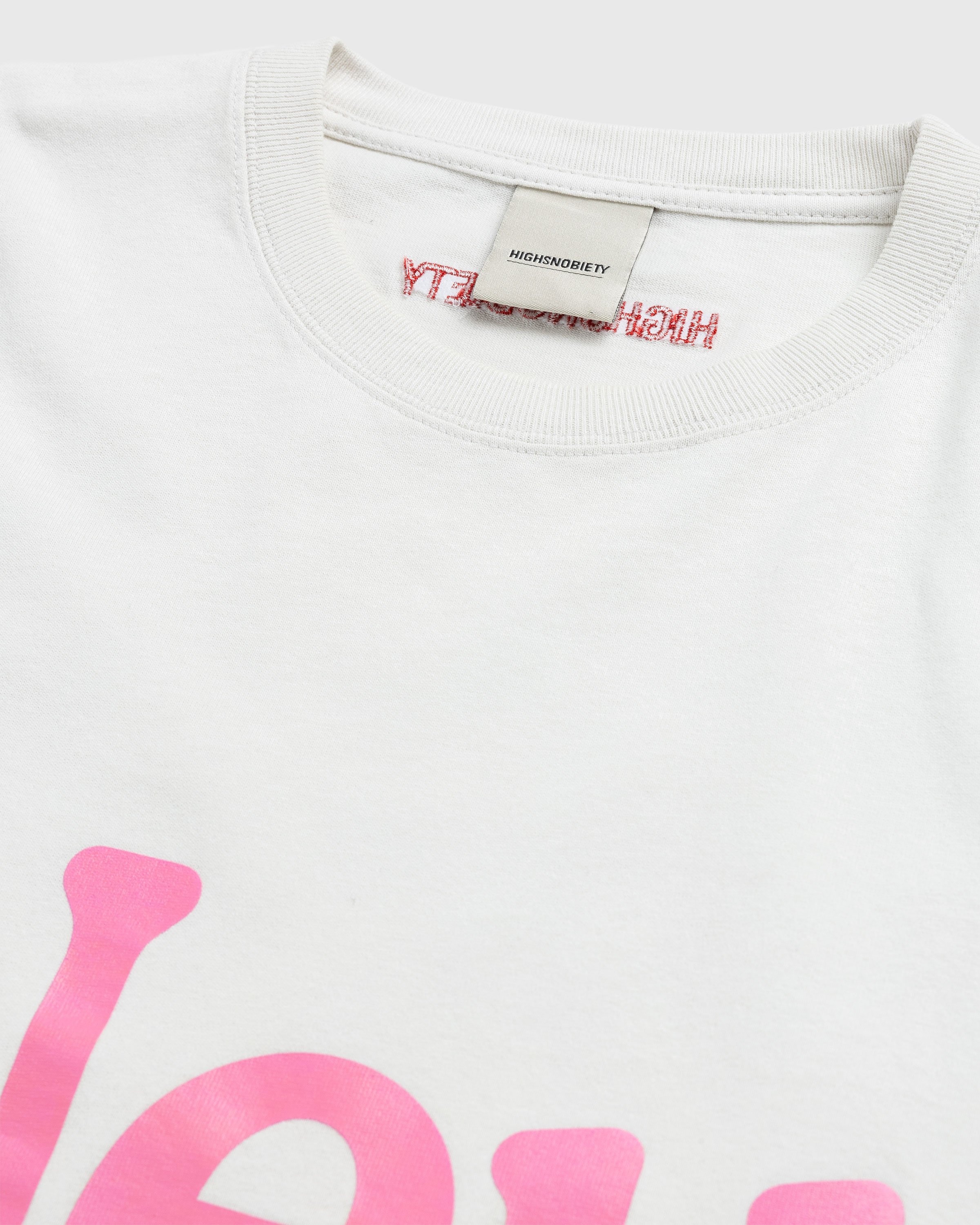 Highsnobiety – Neu York T-Shirt White - T-shirts - Grey - Image 6