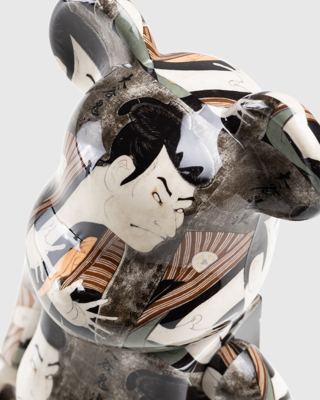 Medicom – Be@rbrick Toshusai Sharaku Actor Otani Oniji III as the Footman (Yakko) Edohei 100% and 400% Set Brown - Art & Collectibles - Multi - Image 4