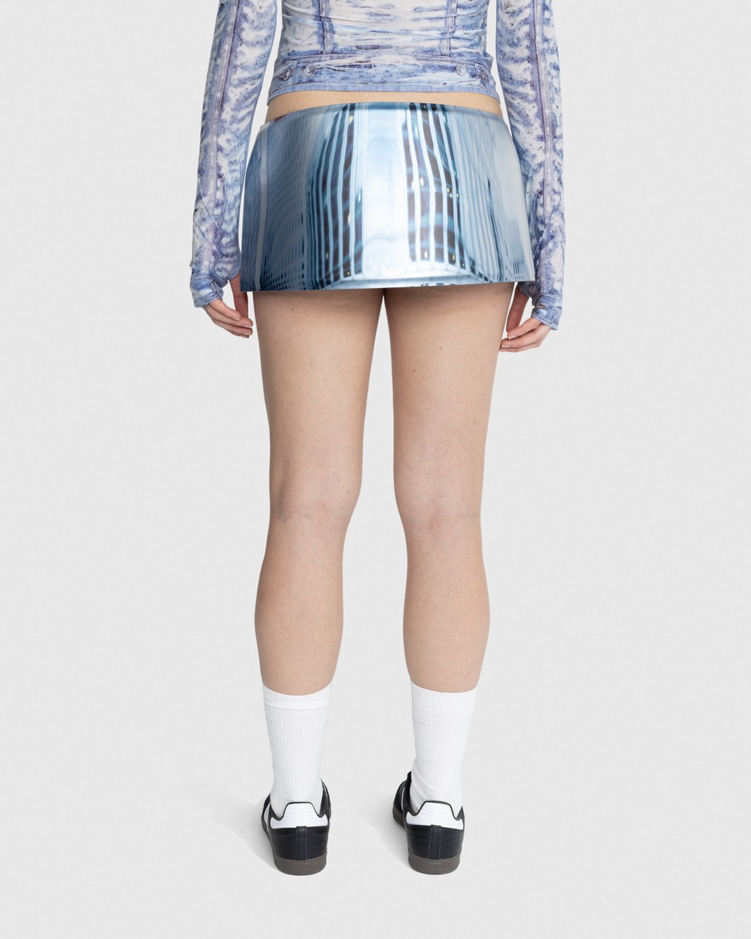 diesel brown b berny belt miniskirt