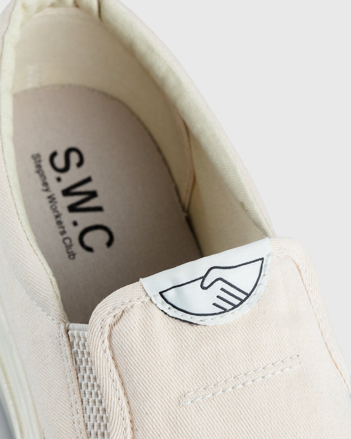 Stepney Workers Club – Lister Canvas Ecru - Sneakers - Beige - Image 5