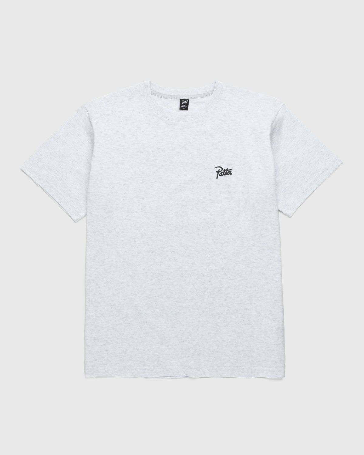 Patta – Teddy Bear T-Shirt Snow Melange Grey - T-shirts - Grey - Image 2