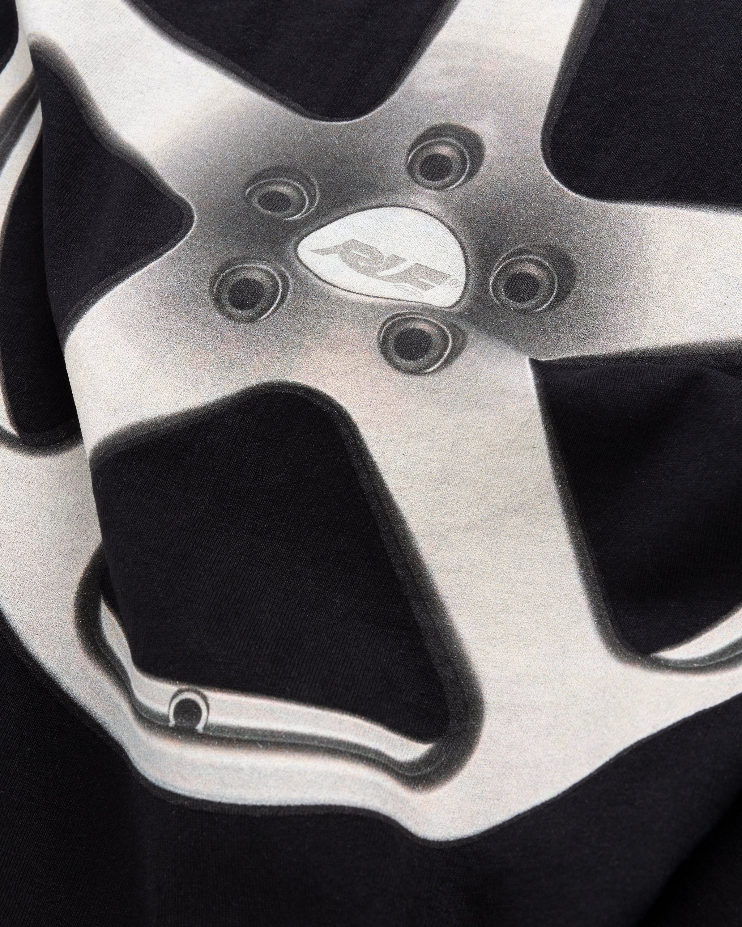 RUF x Highsnobiety – Wheel T-Shirt Black - T-shirts - Black - Image 6