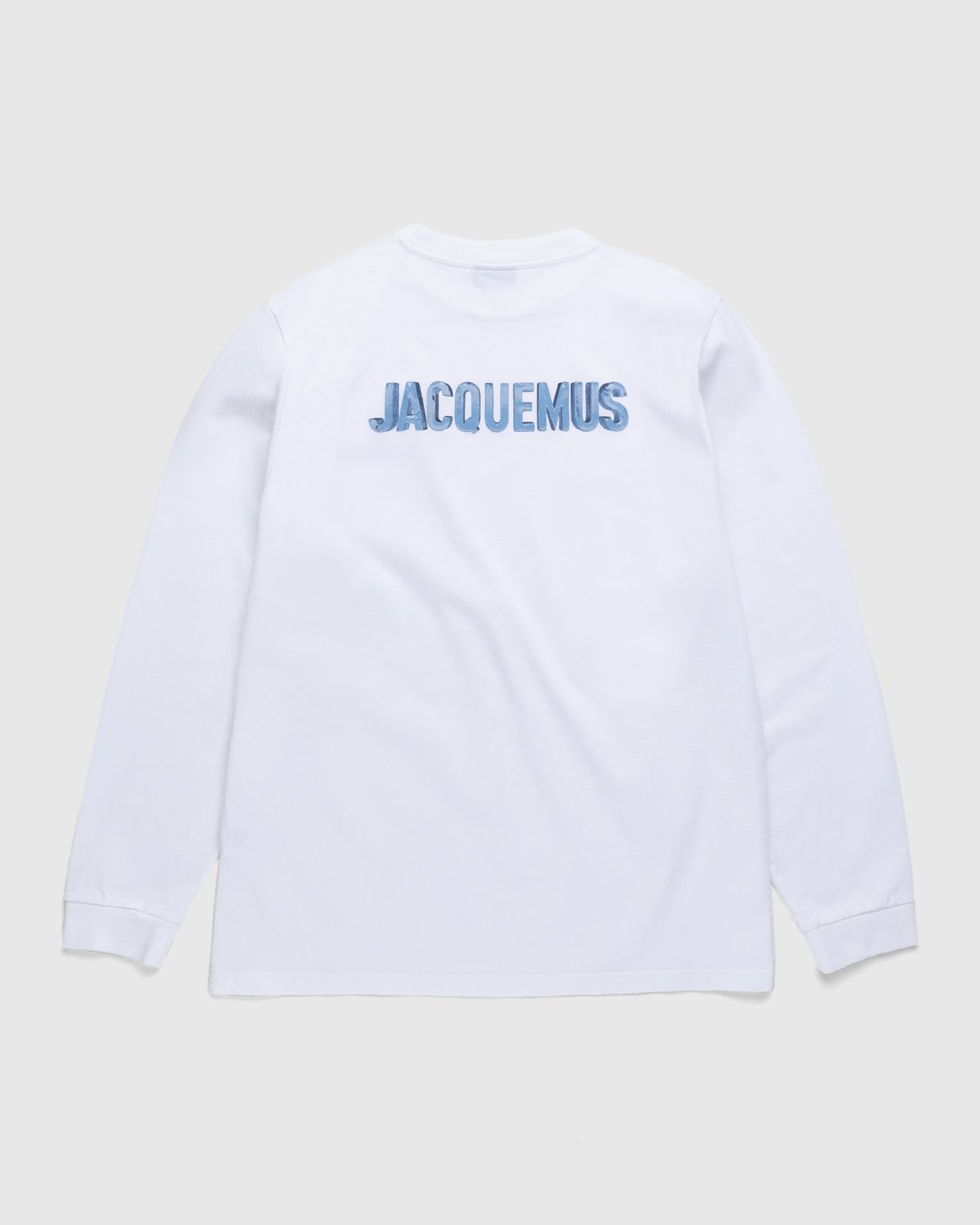 JACQUEMUS – Le T-Shirt Gelo Print Ice Jacquemus White - Tops - White - Image 2
