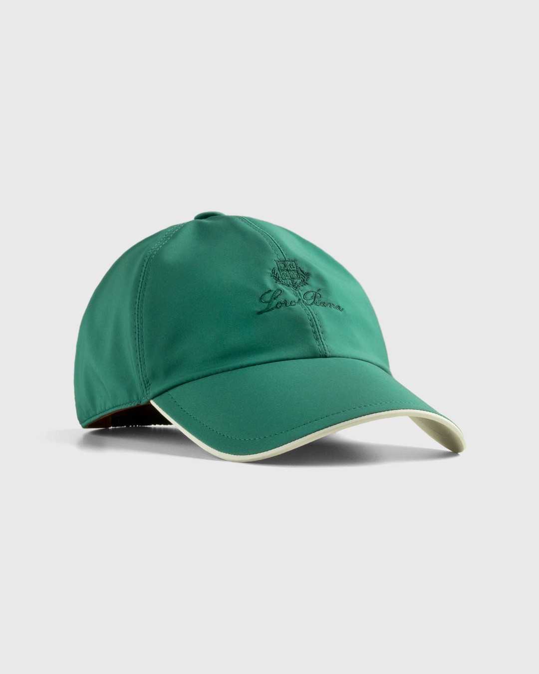 Loro Piana – Bicolor Baseball Cap Green Mint / Ivory - Hats - Green - Image 1