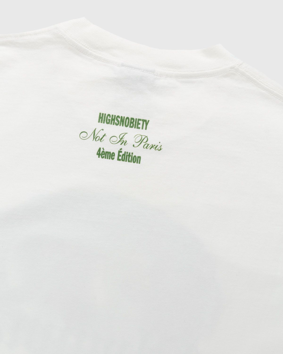 Hotel Olympia x Highsnobiety – Not In Paris 4 Breakfast T-Shirt White - T-shirts - White - Image 3