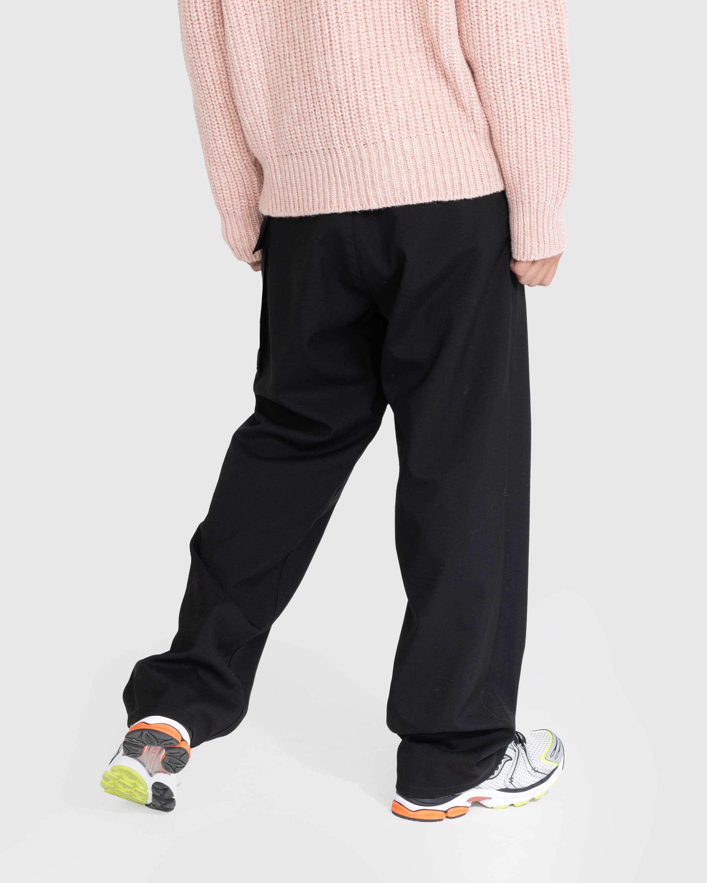 Marni – Cargo Pocket Wool Trousers Black - Pants - Black - Image 3