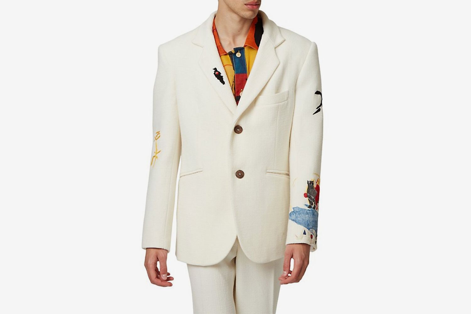 Embroidered Tailored Jacket