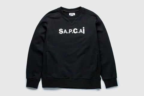 Brand New Tagged A.P.C x Sacai T-Shirt Grey Small Sapcai | eBay