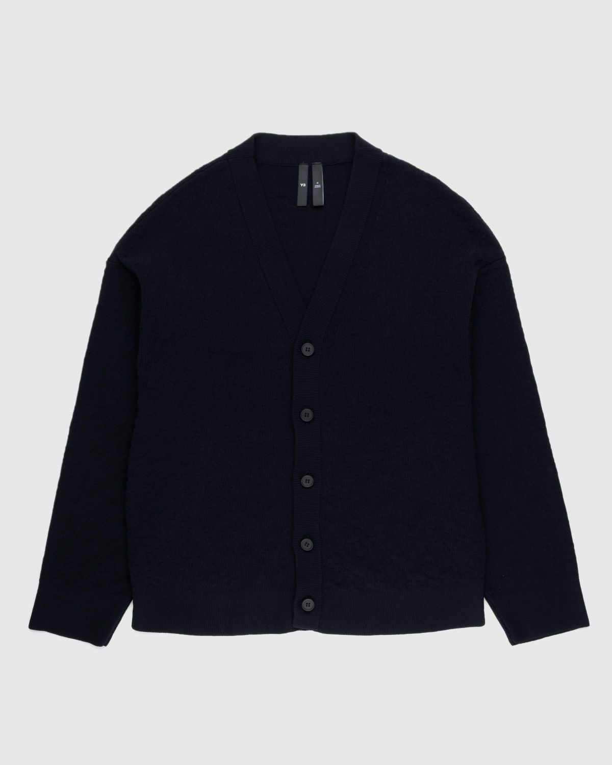 Y 3 Knit Cardigan Black Highsnobiety Shop