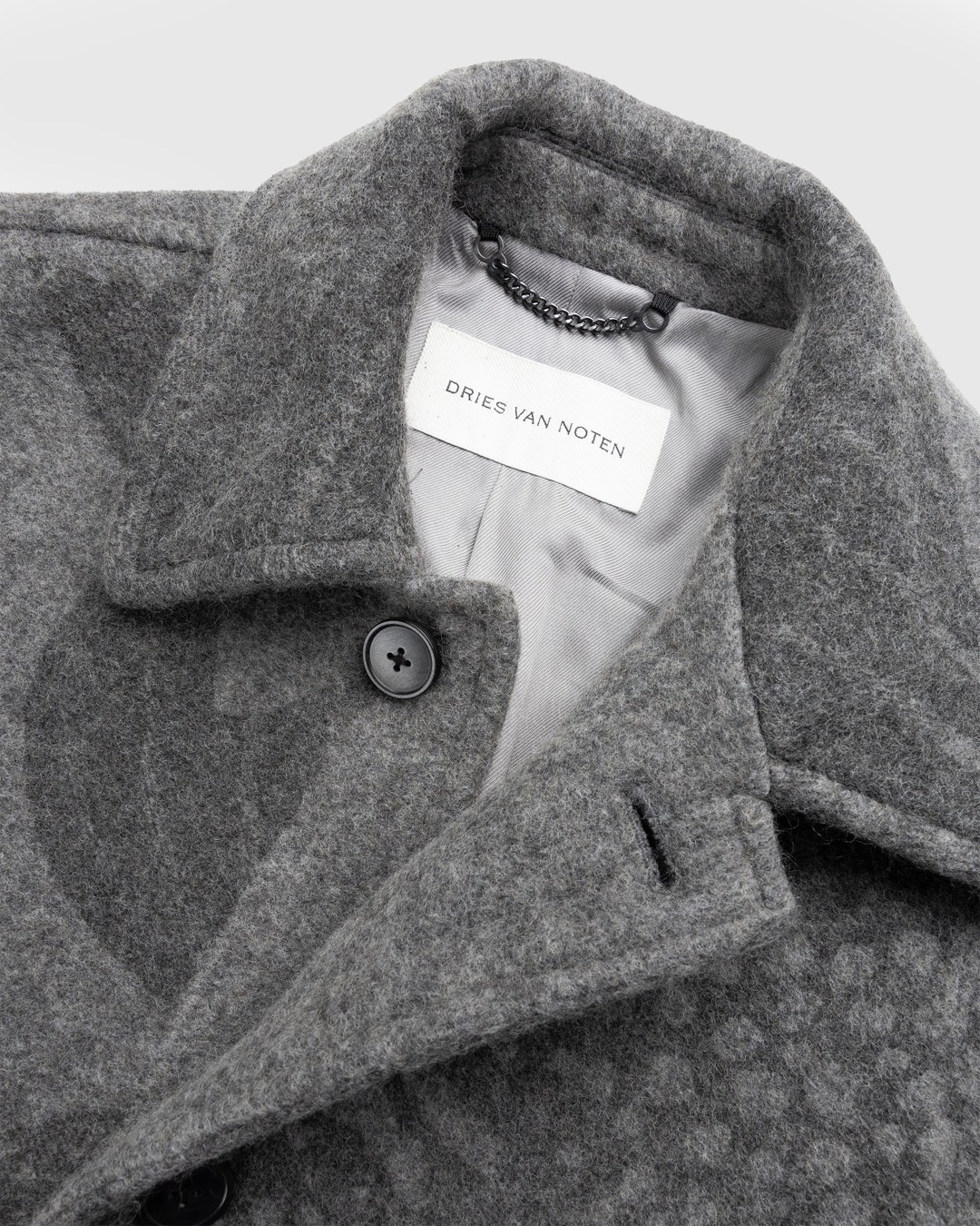 Dries van Noten – Rankle Coat Grey - Outerwear - Grey - Image 5