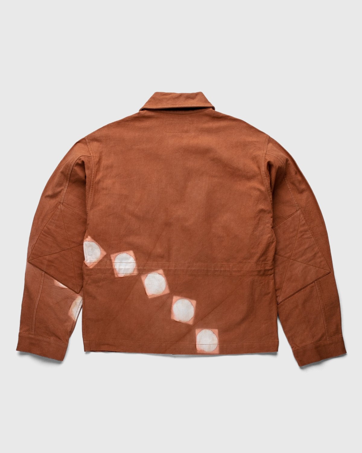 Story mfg. – Helix Jacket Bark Pink Lunar Clamp - Shirts - Brown - Image 2