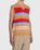 Highsnobiety – Striped V-Neck Sweater Vest Burnt Orange - Knitwear - Orange - Image 4