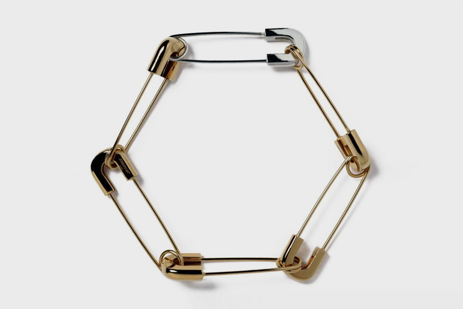 AMBUSH Drops New Gold and Silver Safety Pin-Inspired Jewelry