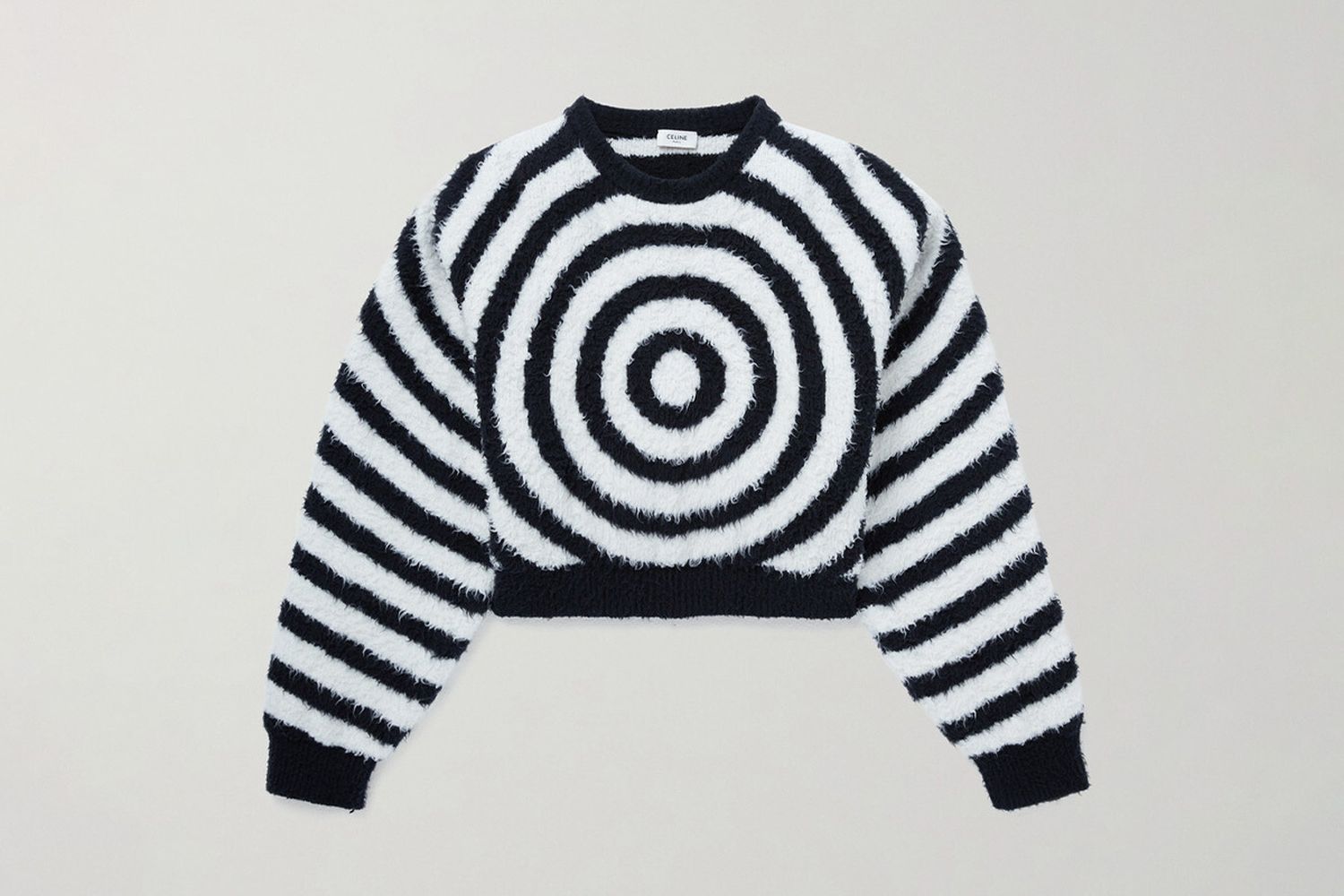 Brushed Jacquard Sweater