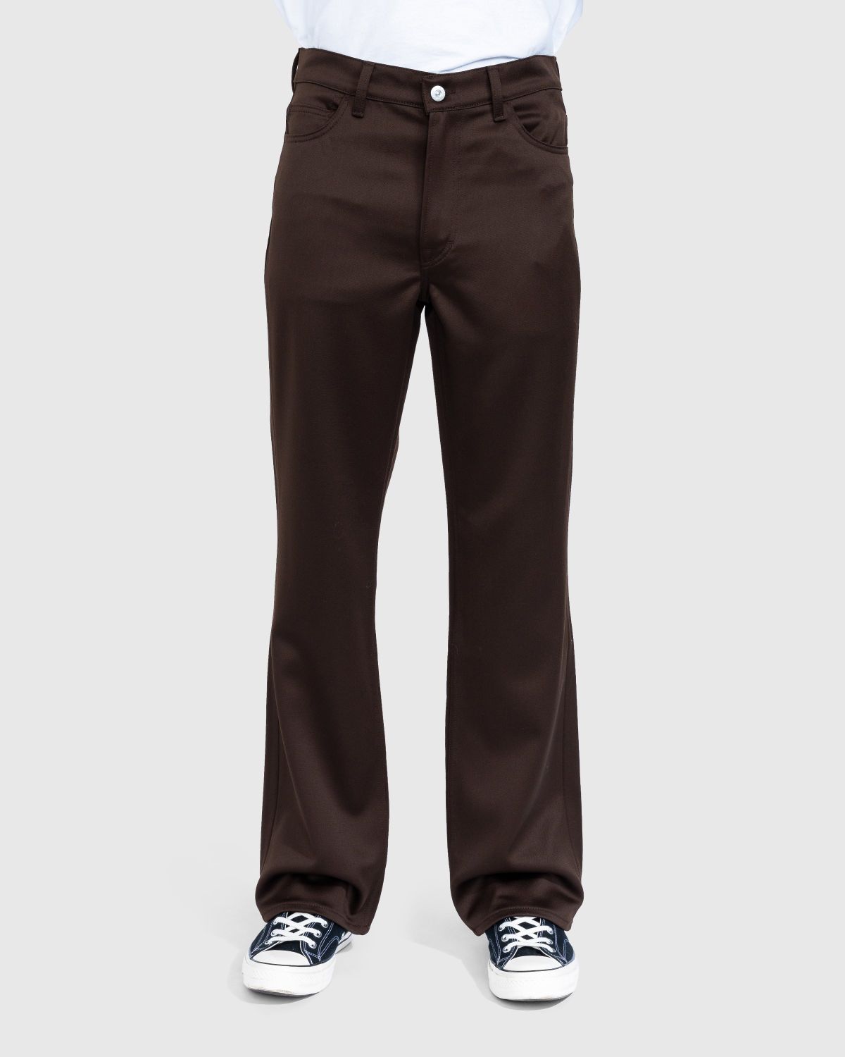 Our Legacy – ‘70s Cut Wool Trouser Brown - Trousers - Brown - Image 2