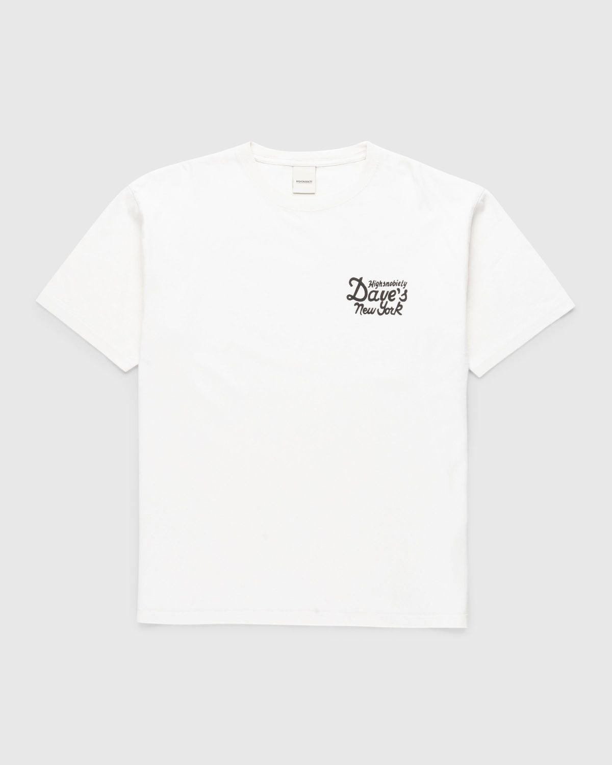Dave's New York x Highsnobiety – T-Shirt Eggshell - T-shirts - Beige - Image 2
