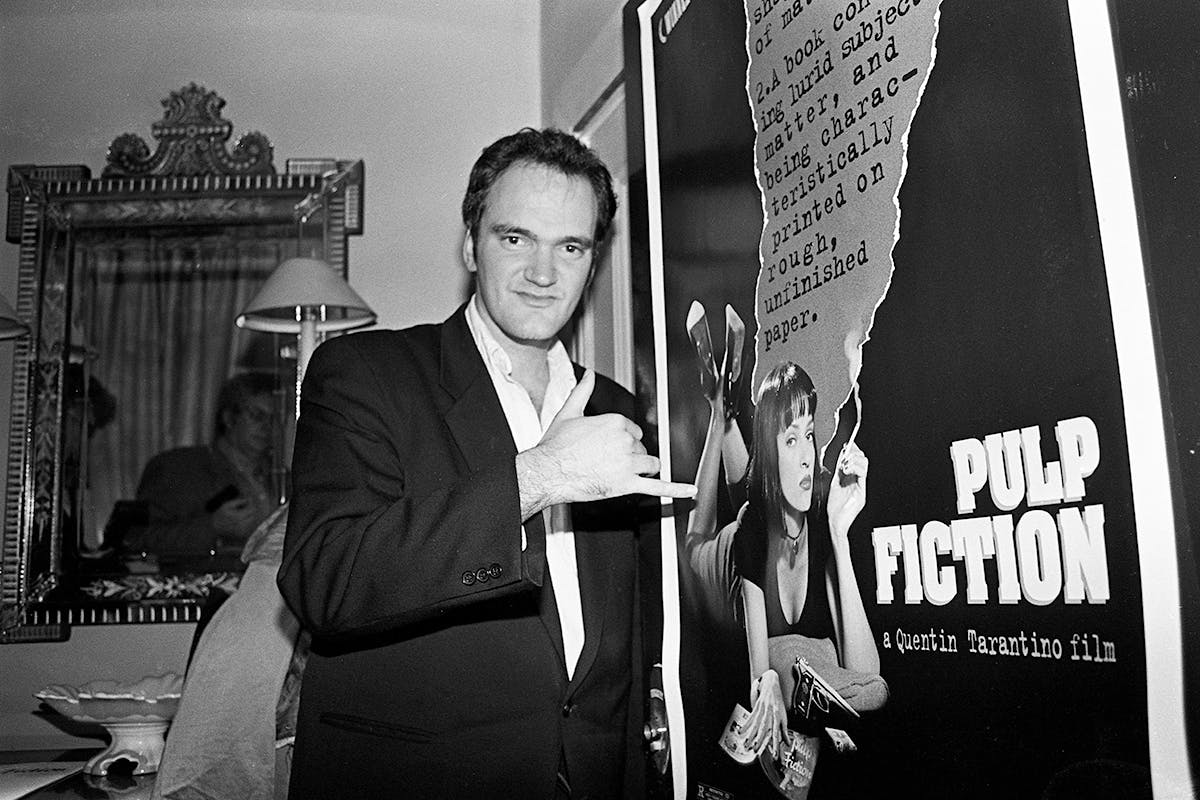 quentin tarantino behind the camera