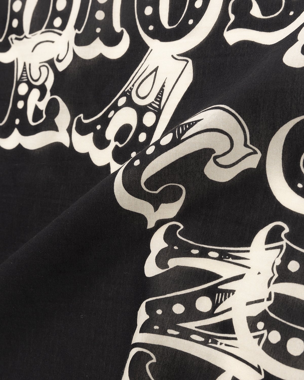 Acne Studios – Circus Font Scarf Black - Scarves - Black - Image 5