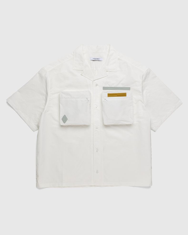 A-COLD-WALL* – Cuban Collar Shirt White