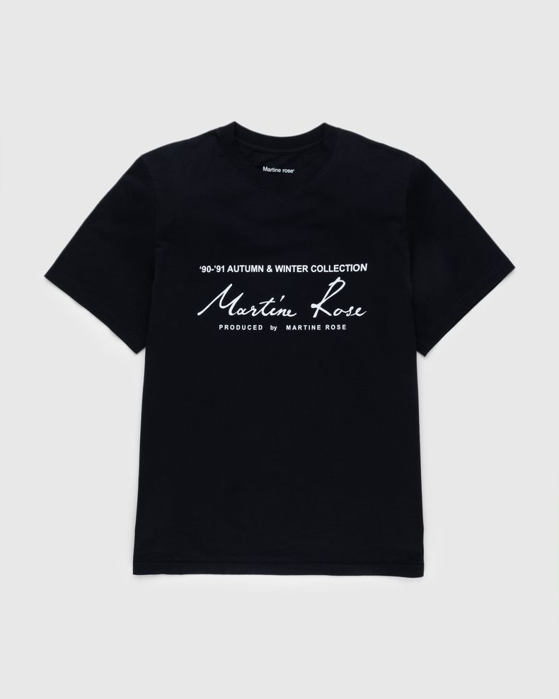 Martine Rose – Classic S/S T-Shirt Black