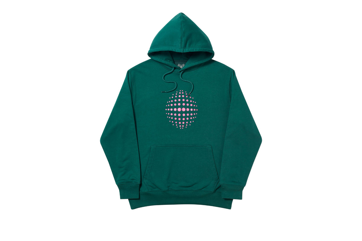 Palace 2019 Autumn Hoodie Sphere green front