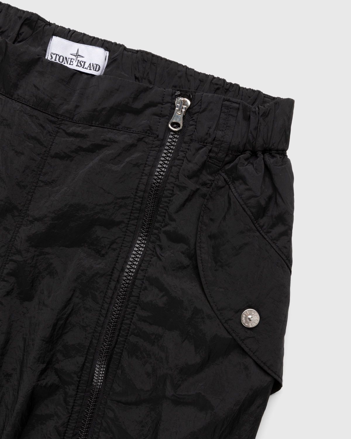 Stone Island – Nylon Metal Cargo Pants Black - Pants - Black - Image 3
