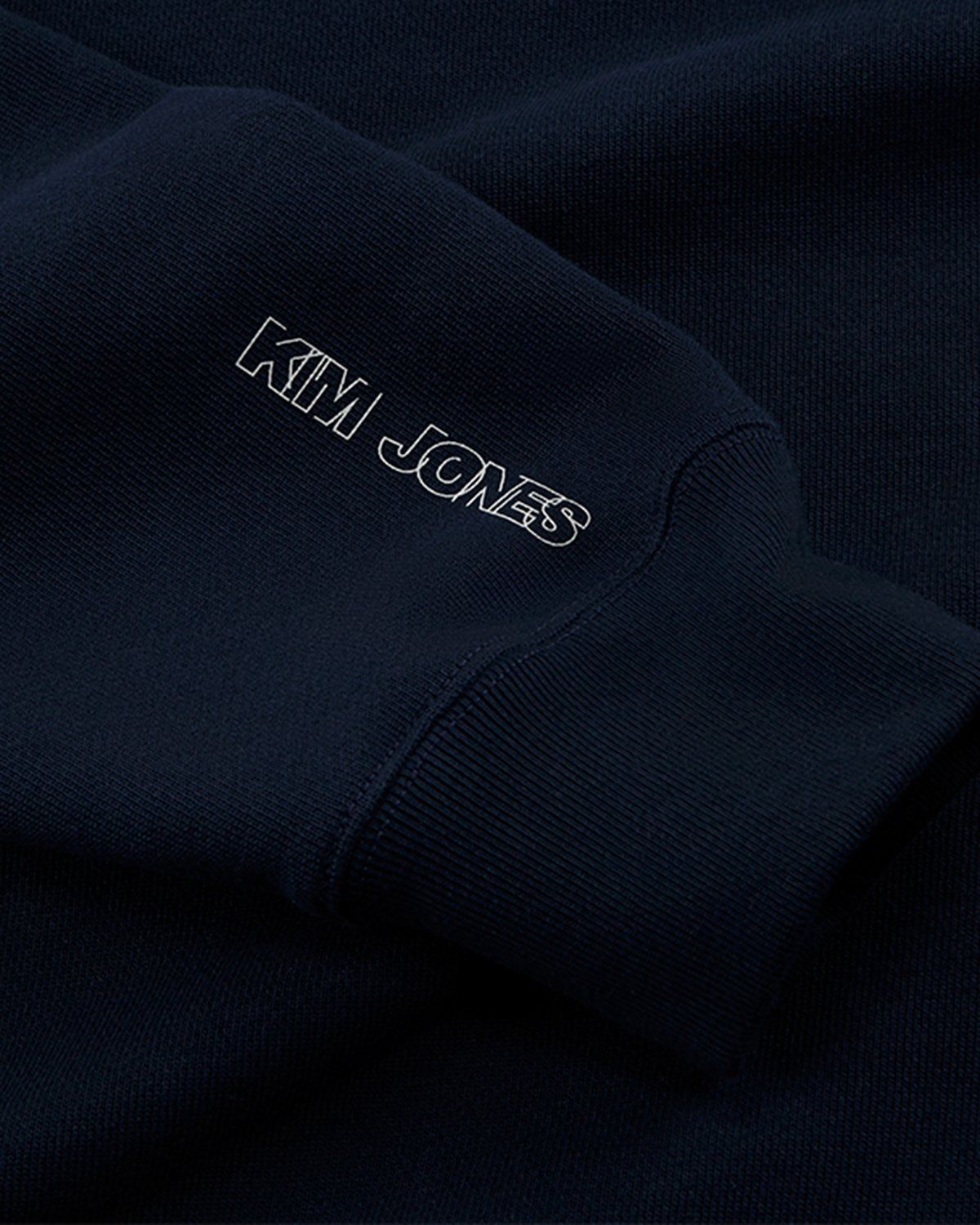 Converse x Kim Jones – Crewneck Black Iris - Sweats - Black - Image 4