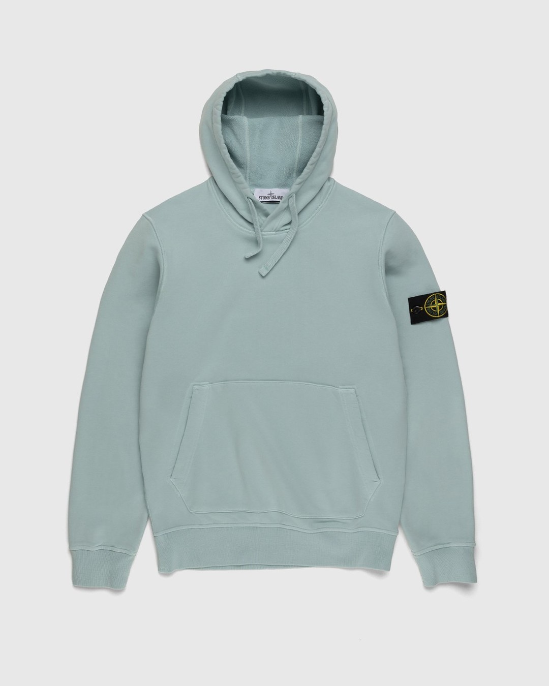 Aqua blue stone island jumper sales