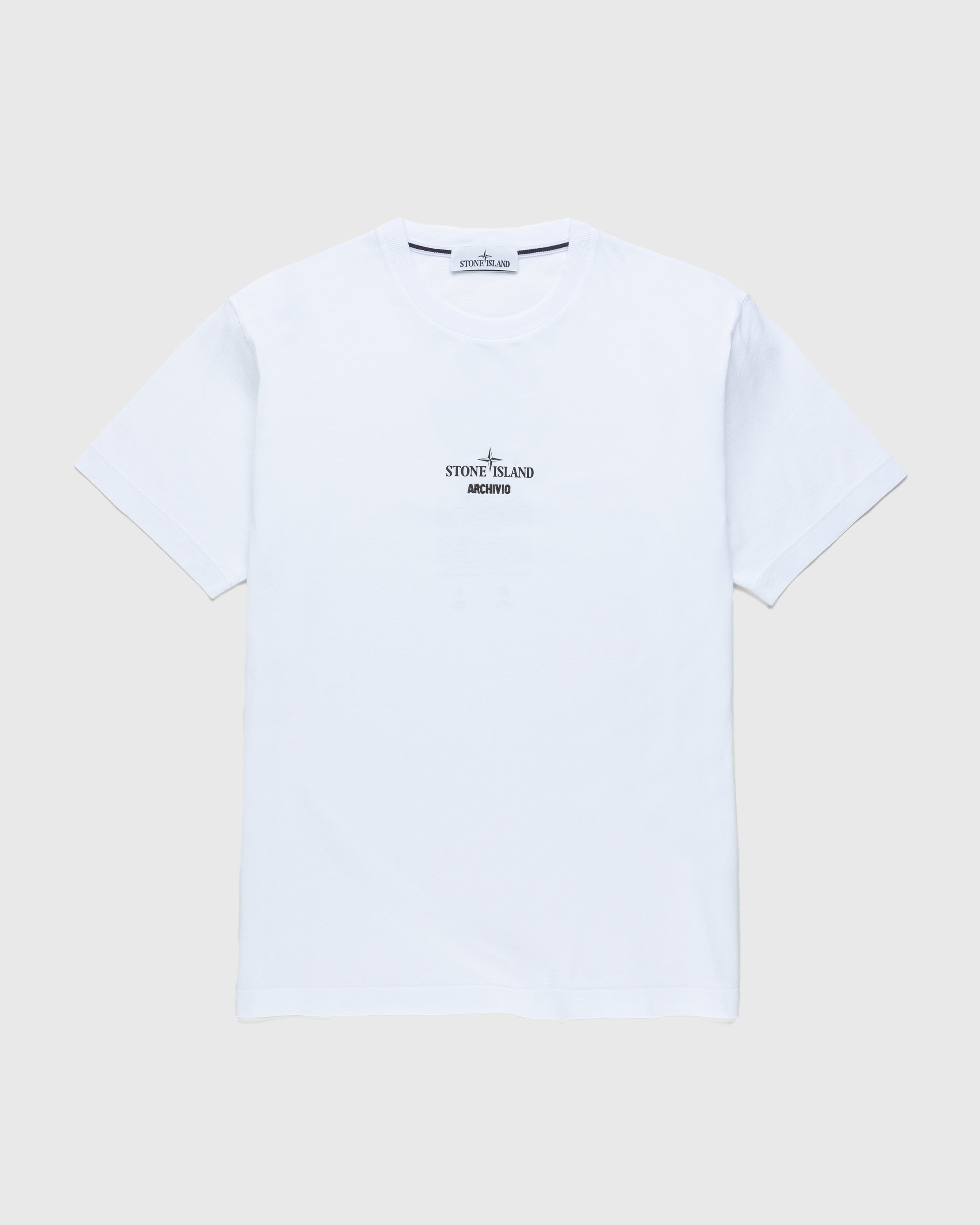 Stone Island – Archivio T-Shirt White - T-shirts - White - Image 1