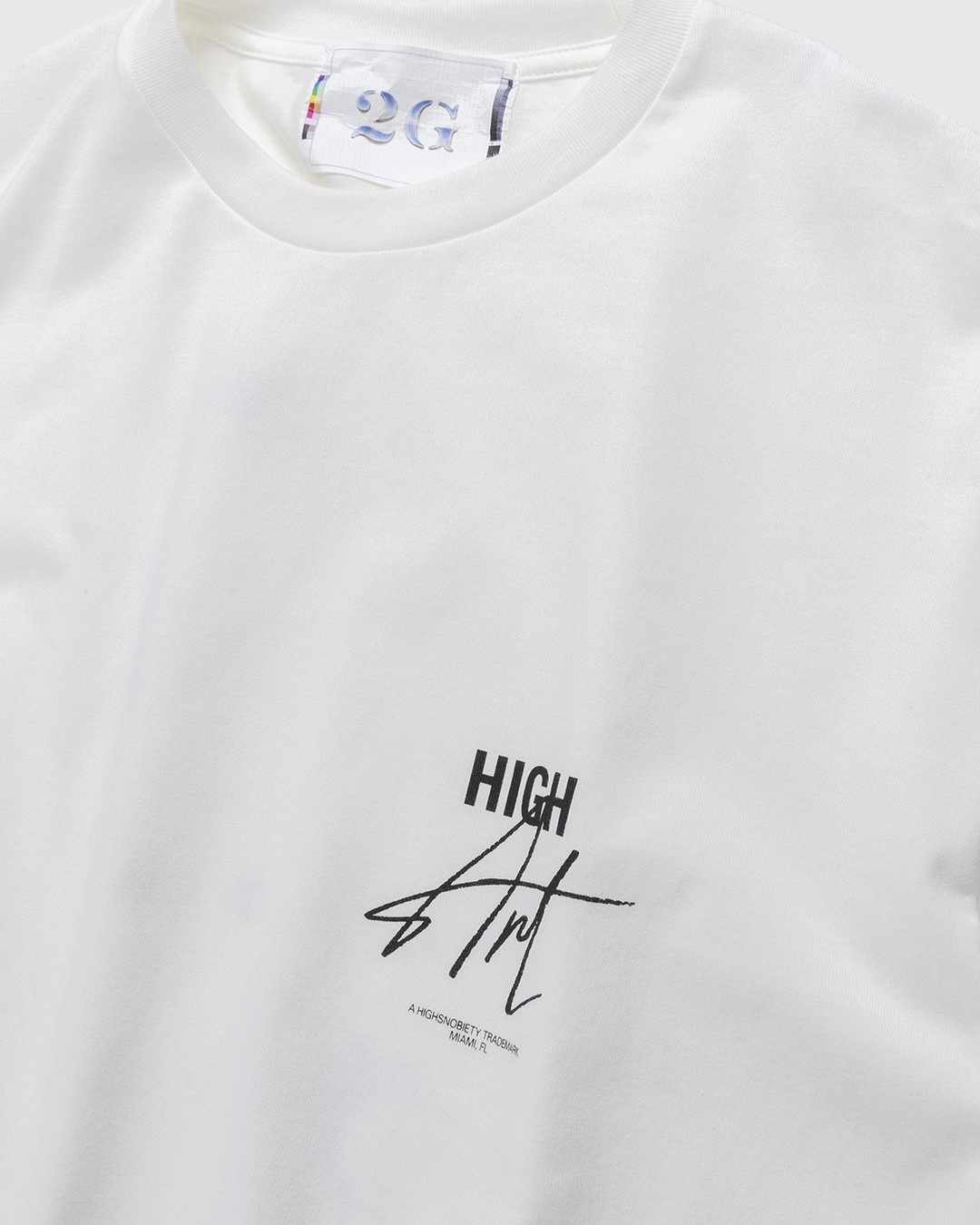 Nanzuka x Roby x Highsnobiety – Graphic T-Shirt White - Tops - White - Image 3
