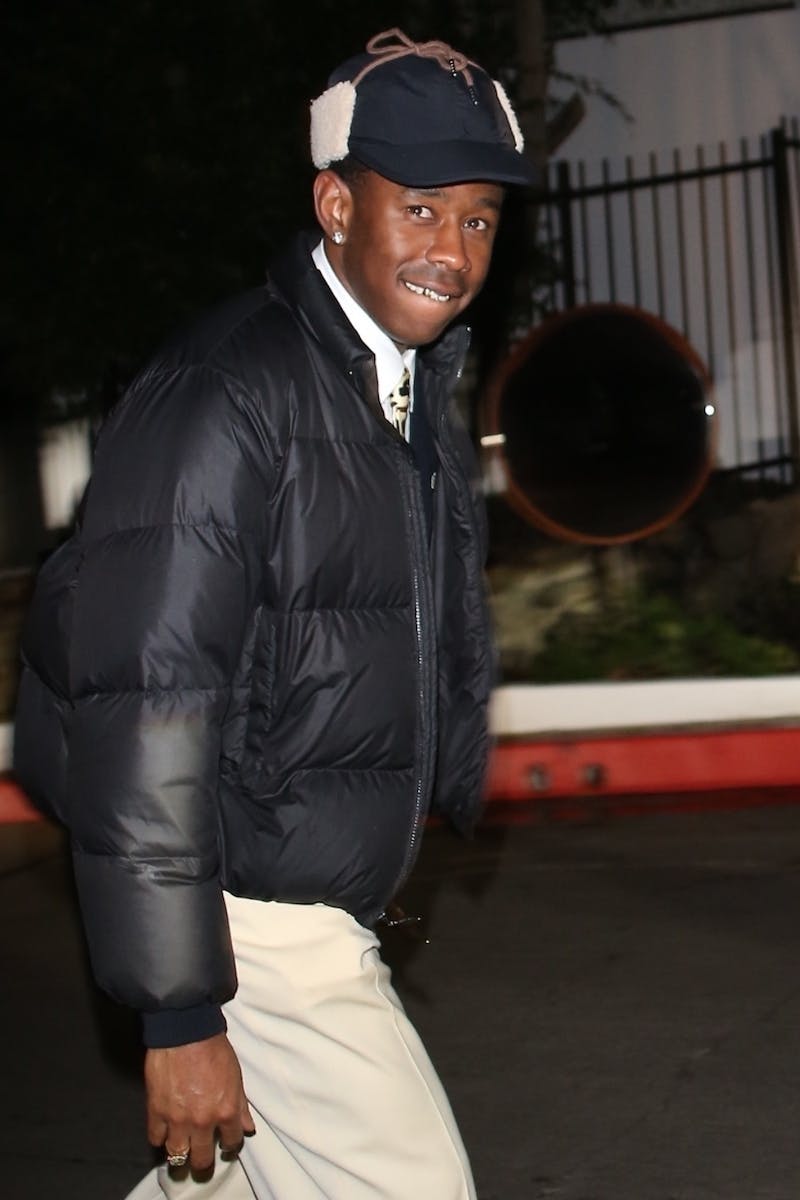 Tyler the Creator is ready to party after the Golden Globes!