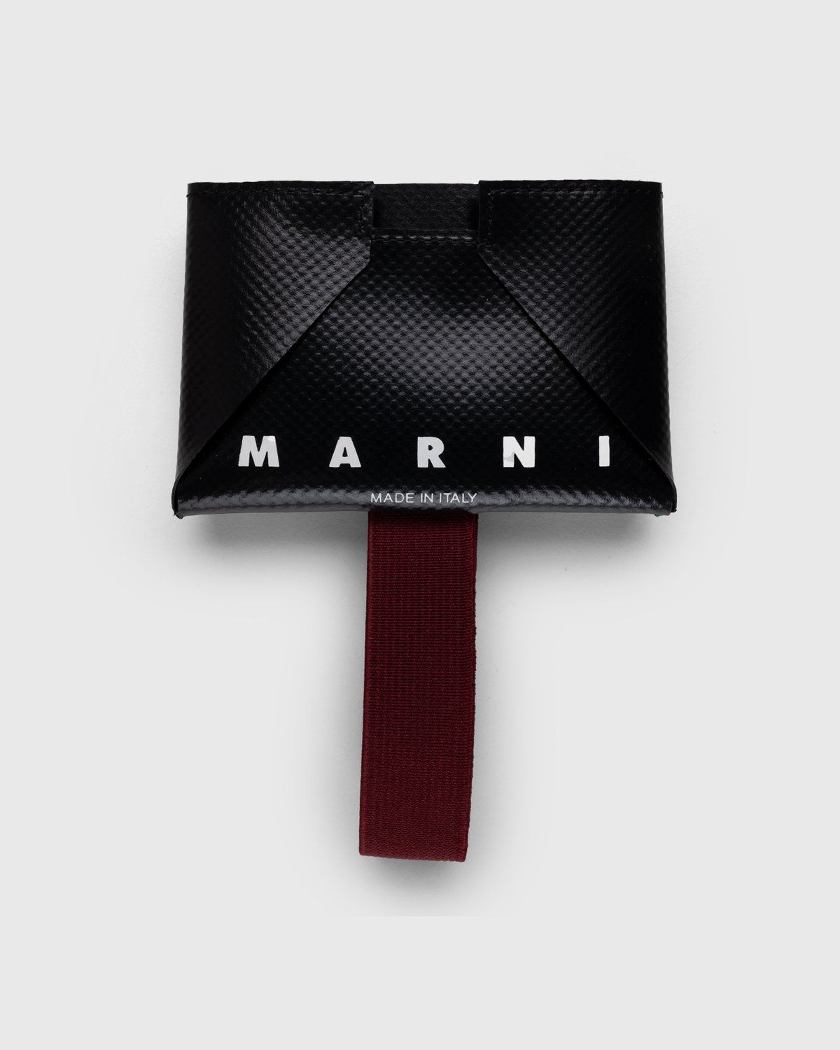 Marni – Origami Card Holder Black/Green - Wallets - Black - Image 3