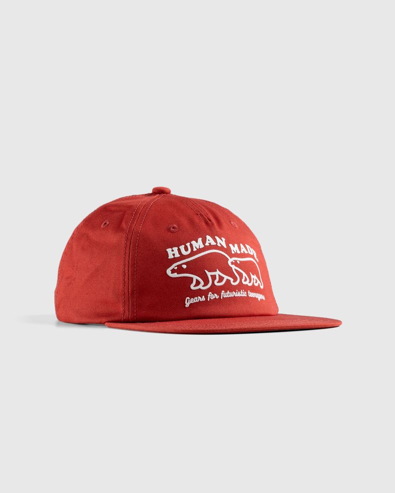 5 Panel Cap Red