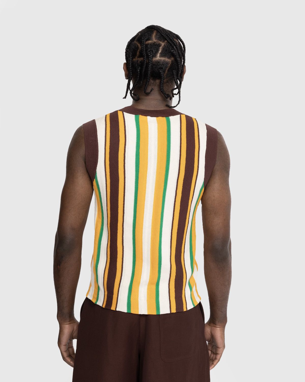 Wales Bonner – Scale Tank - Men Tops - Multi - Image 3