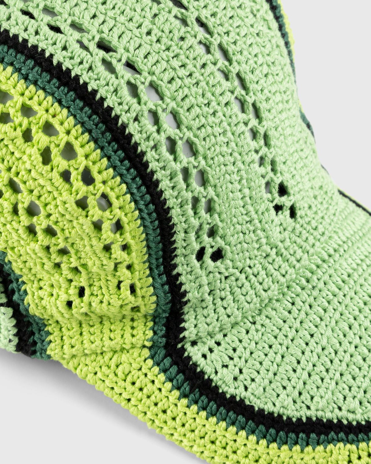 SSU – Crochet Baseball Cap Reptile Green - Hats - Green - Image 5
