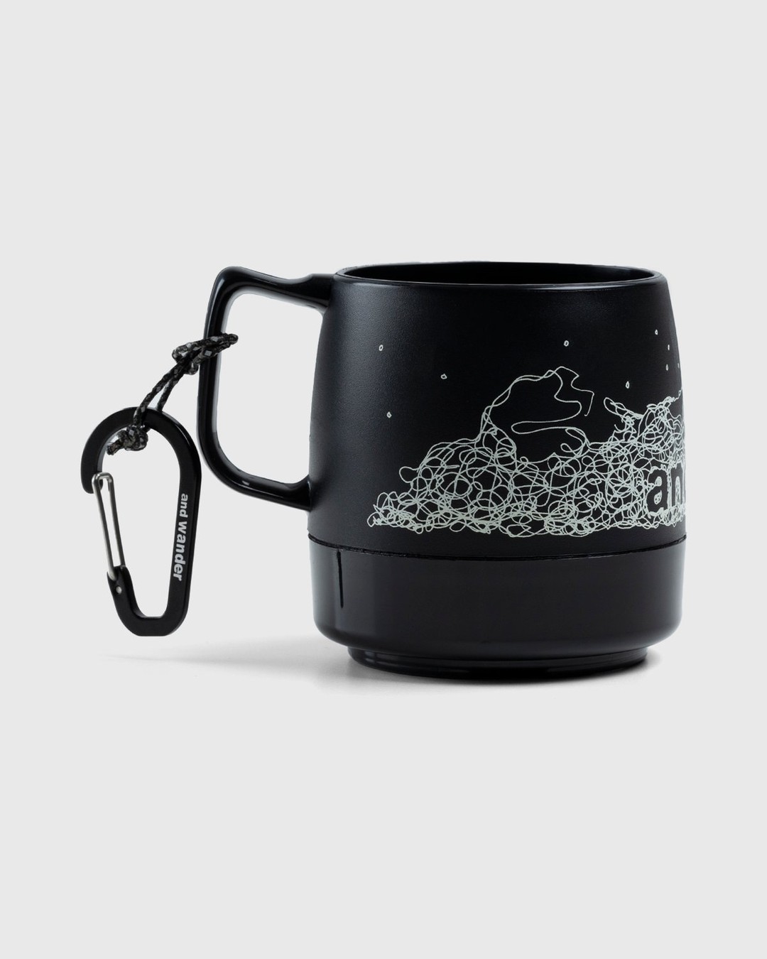 And Wander – Dinex Mug Black - Mugs - Black - Image 1