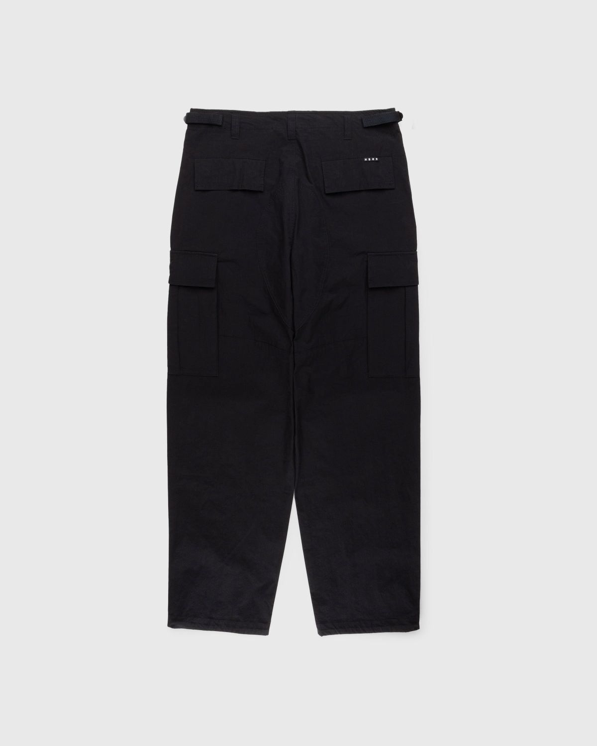 Highsnobiety HS05 – Re-Inforced Nylon Cargo Trouser Black - Pants - Black - Image 2