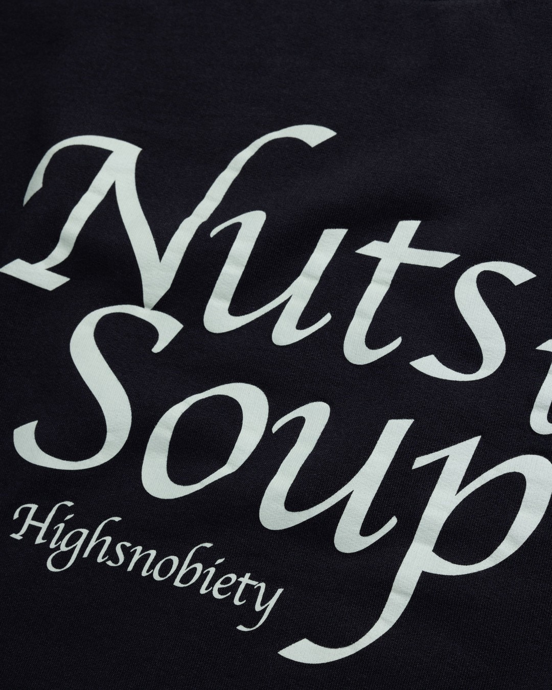 NTS x Highsnobiety – Nuts To Soup Crewneck Black - Knitwear - Black - Image 7