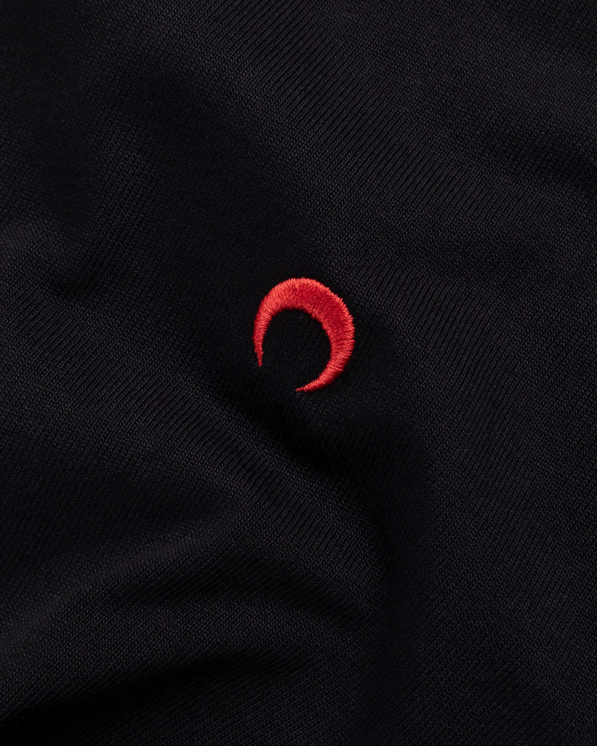 Marine Serre – Organic Cotton T-Shirt Black - Tops - Black - Image 7