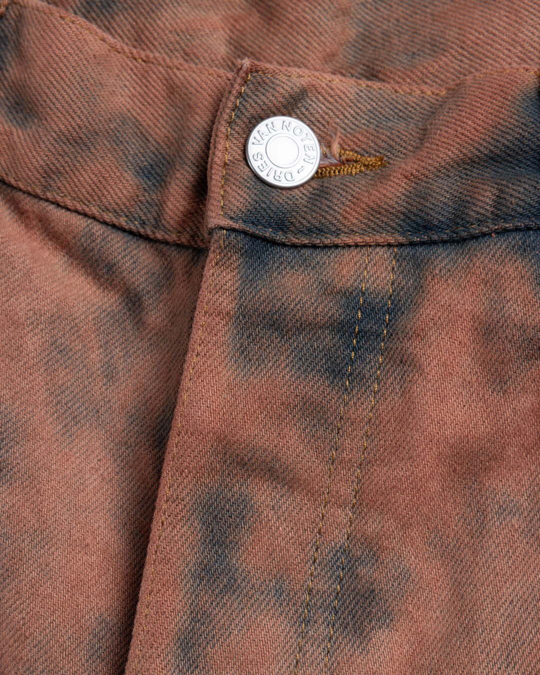 Dries van Noten – Pine Pants Choco - Pants - Brown - Image 7